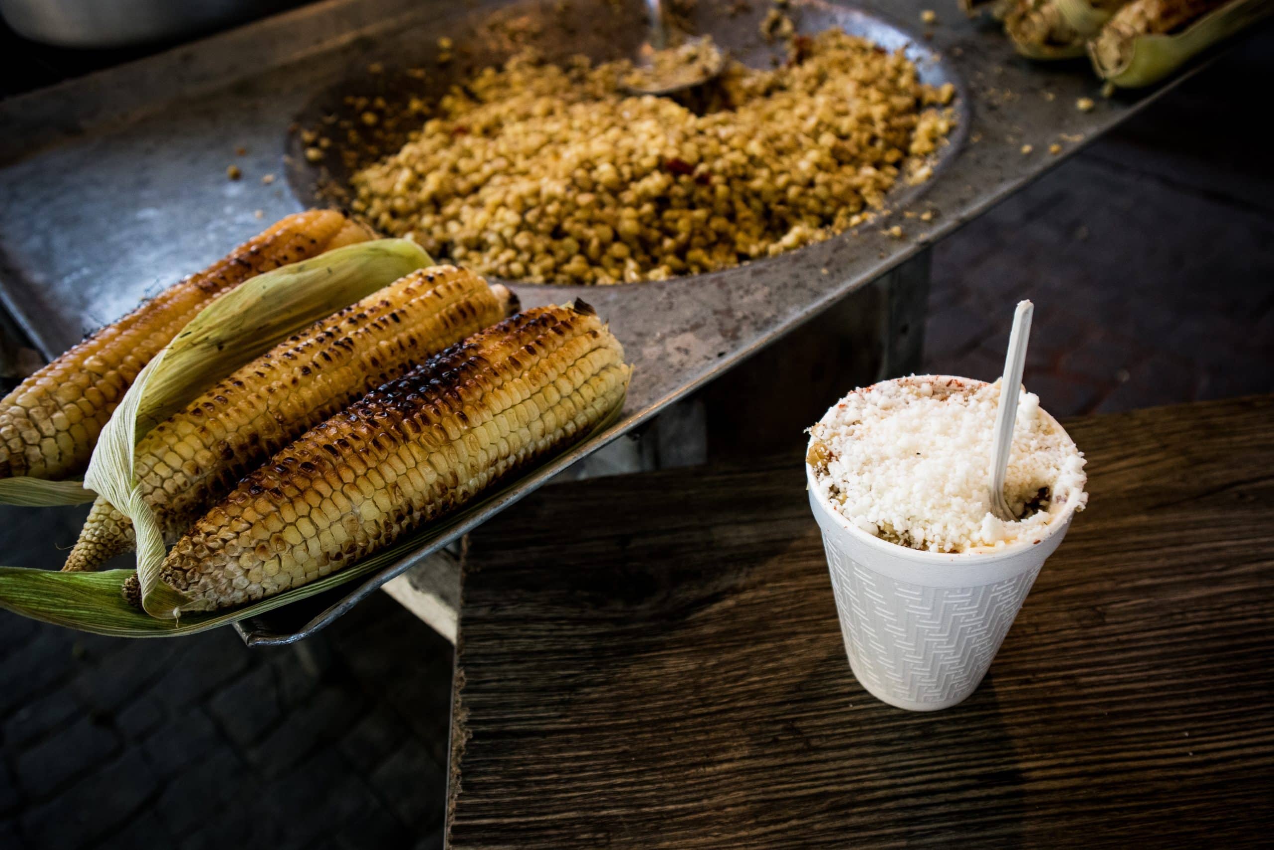 Elote in a cup