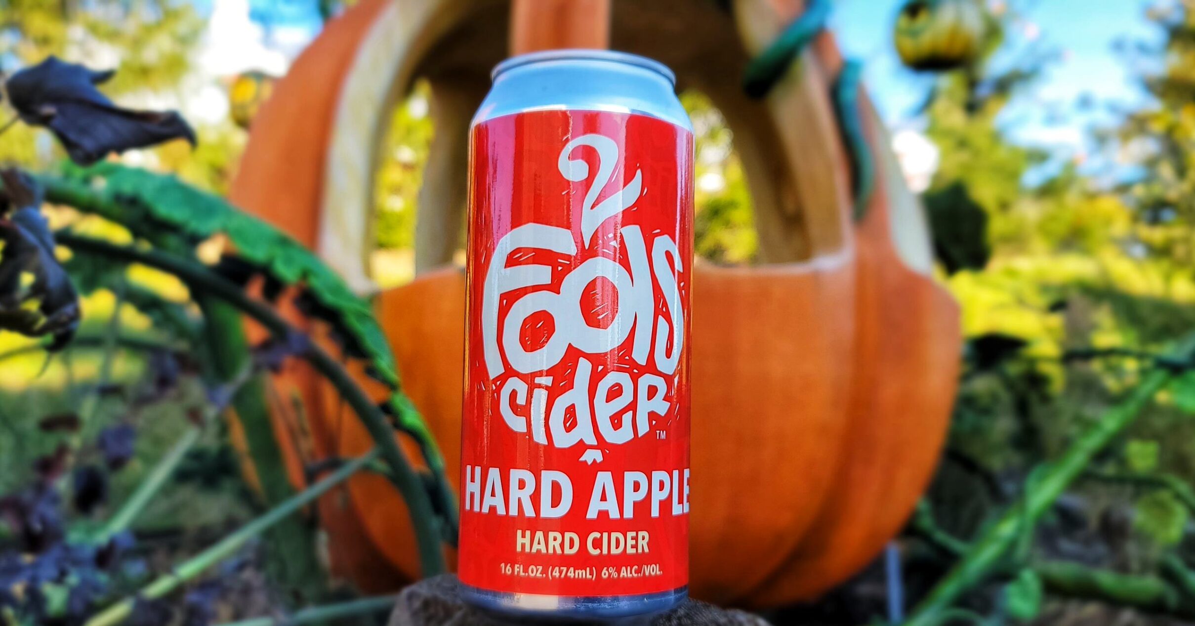 2 Fools Hard Apple Cider in Pumpkin Patch Bengtsons Farm